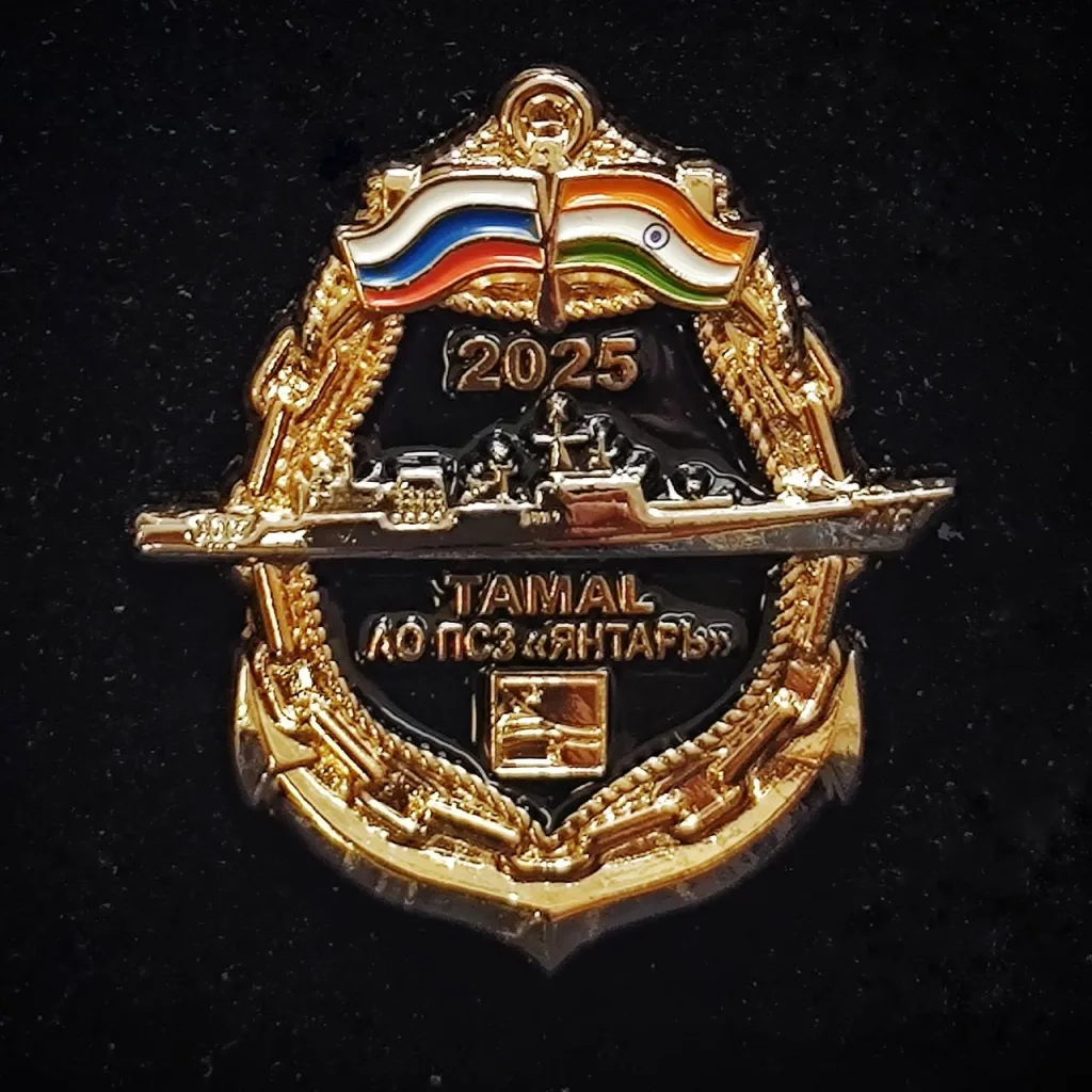 Сегодня в Калининграде прошла торжественная церемония передачи ВМС Индии очередного нового фрегата «Tamala» (б.н. F 71) проекта 11356