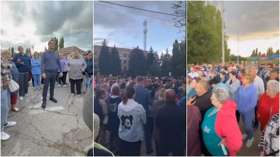 Массовый народный протест вспыхнул в селе Подлесное в Саратовской области после гибели 15-летнего юноши в ДТП