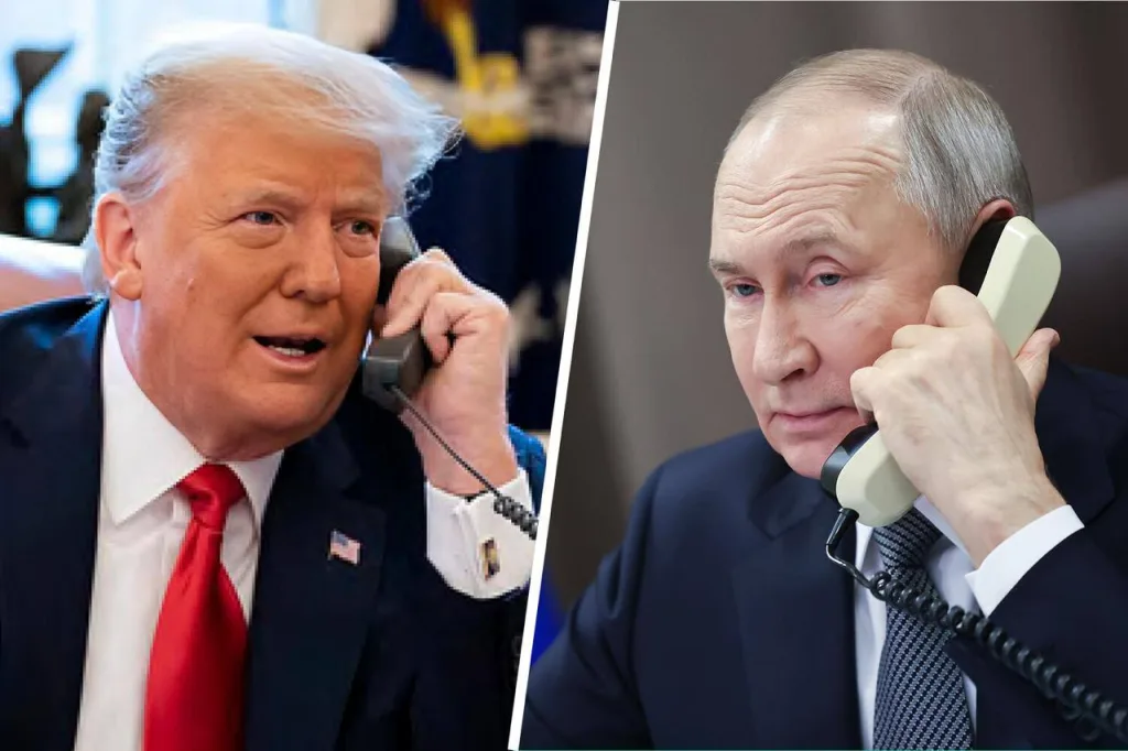 Путин и Трамп проговорили по телефону почти час. Основные детали их разговора озвучил помощник президента РФ Юрий Ушаков