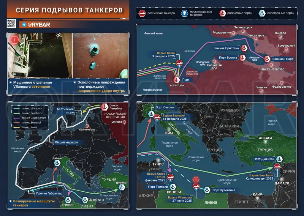 Диверсии или аварии? О серии взрывов на танкерах
