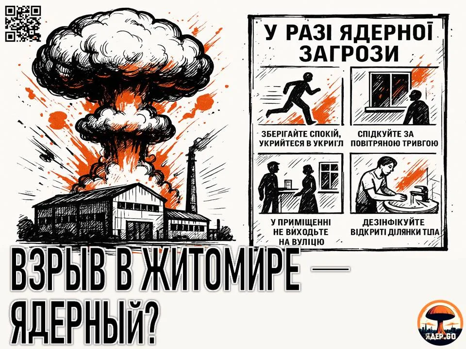 Взрыв в Житомире - ядерный?