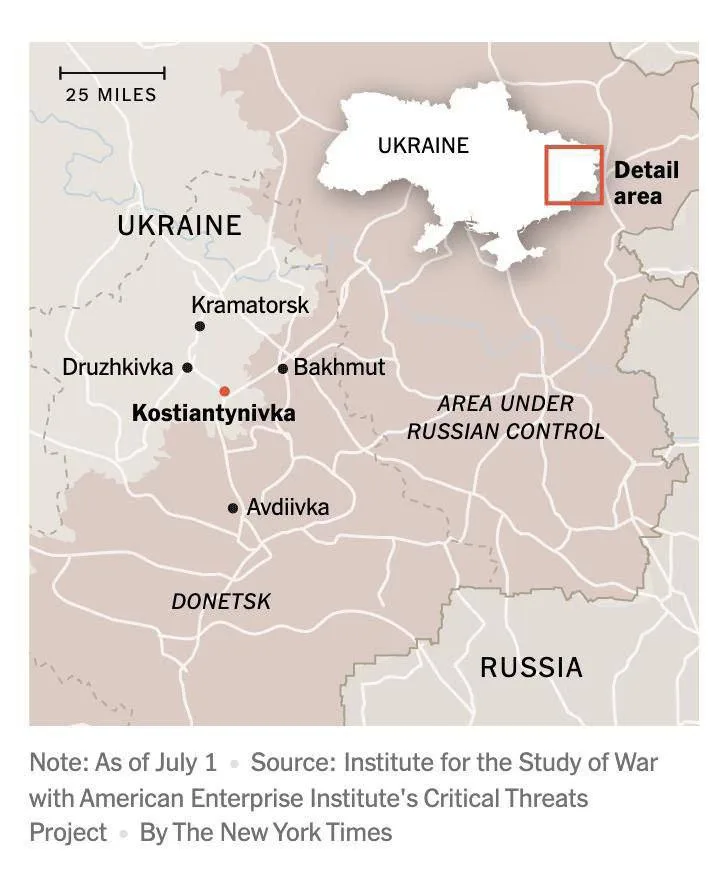 Россия может приблизиться к занятию всей Донецкой области, — NYT