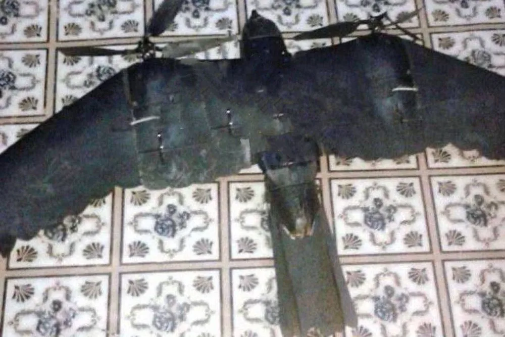 "Биоморфный разведчик": на Украине нашли маскированный БПЛА