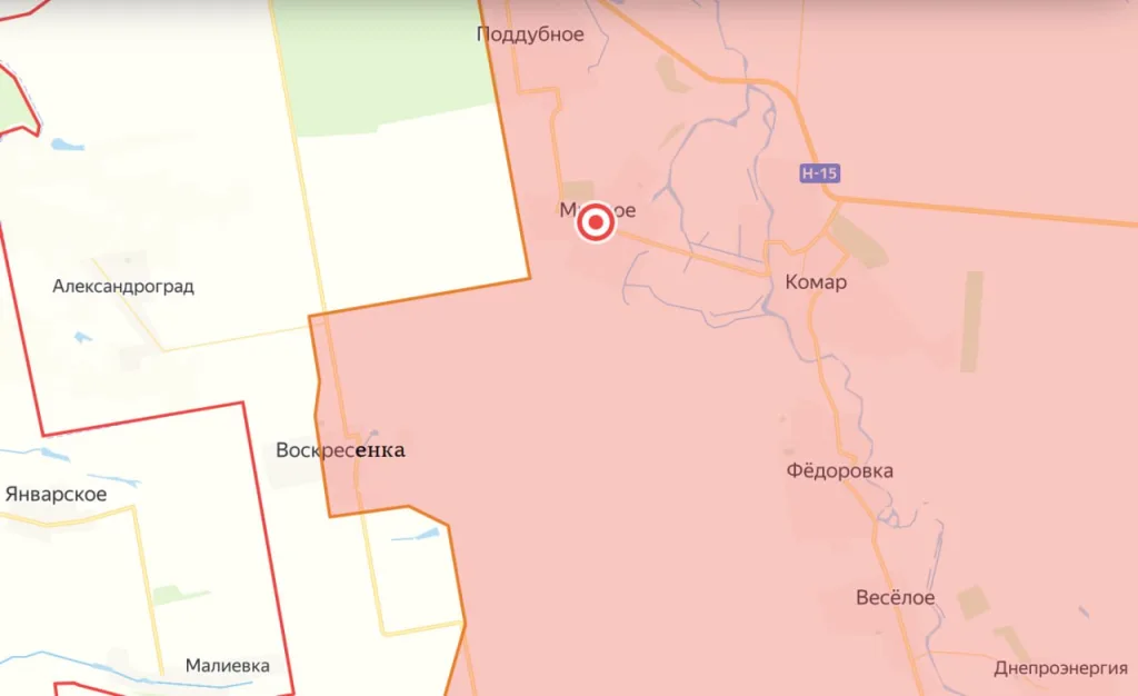По предварительным данным, украинские боевики полностью выбиты из н.п. Мирное (ДНР)