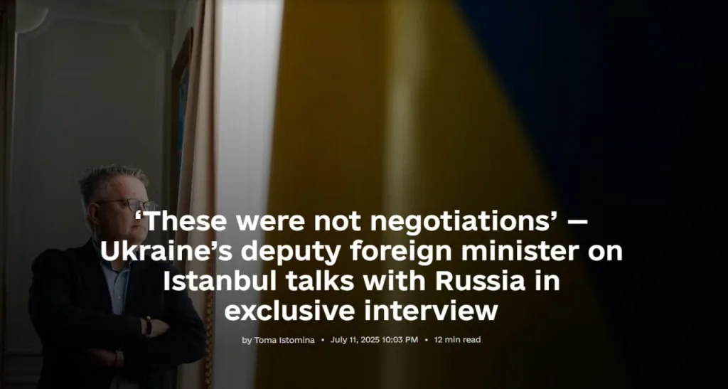 Встреча Путина и Зеленского возможна только после капитуляции Киева — МИД Украины