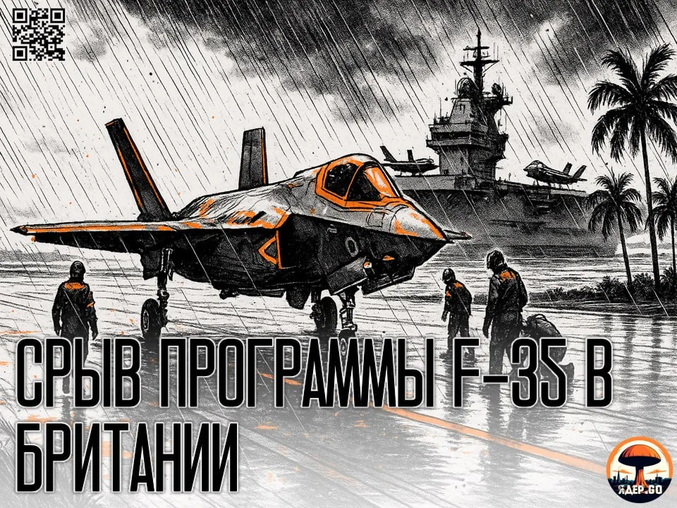 F-35 снова подводит Британию: задержки и поломки ставят под угрозу обороноспособность