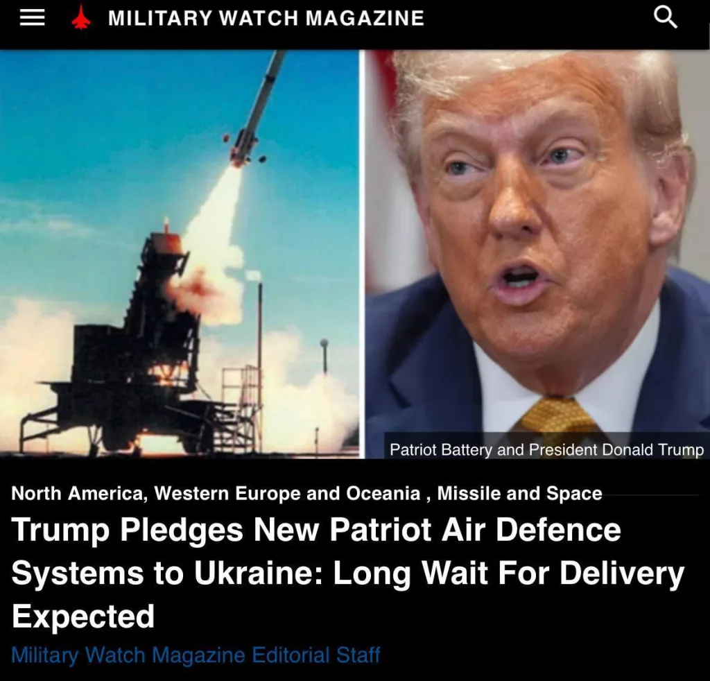 У США заканчиваются ракеты для Patriot – Украине придется подождать