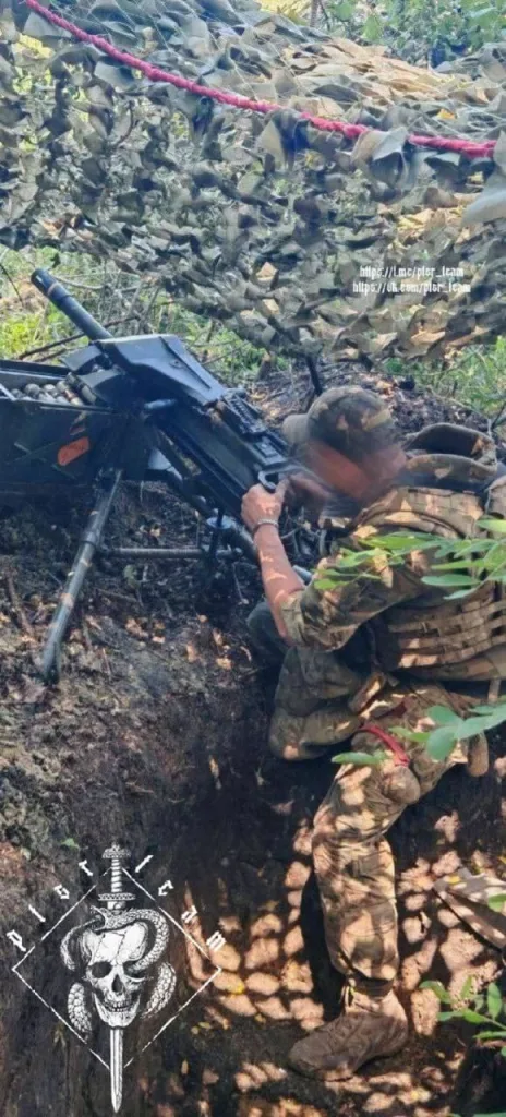 Трофейный 40-мм автоматический гранатомёт RDS-40 AGL производства турецкой компании REPKON Defence, 2023 года выпуска