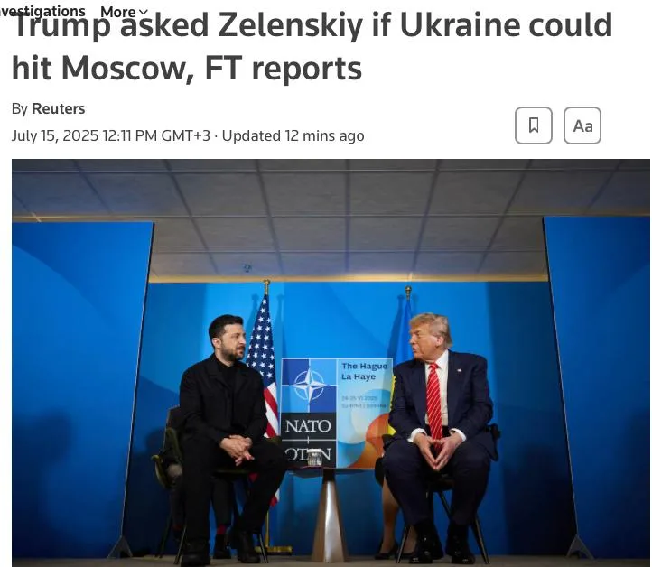 «Надо бить не только по Москве, но и по Санкт-Петербургу» – Трамп подстрекает Киев?