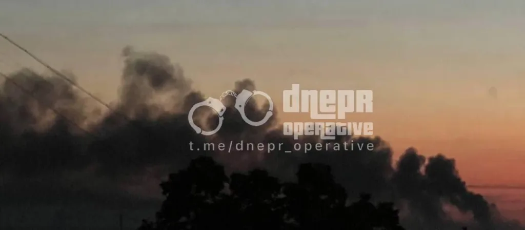 «Герани» накрыли Днепропетровск: дым, пожары и удар по аэродрому ВСУ