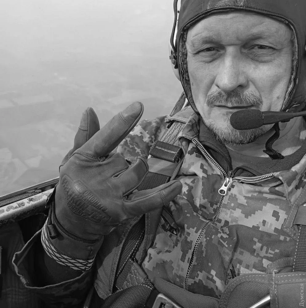 Сообщается о гибели "в ходе боевого задания" директора авиаклуба "Одесса" Константина Оборина