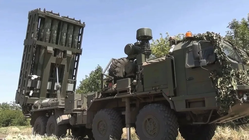 Пусковая установка 50П6 зенитно-ракетной системы С-350 "Витязь" (50Р6А)