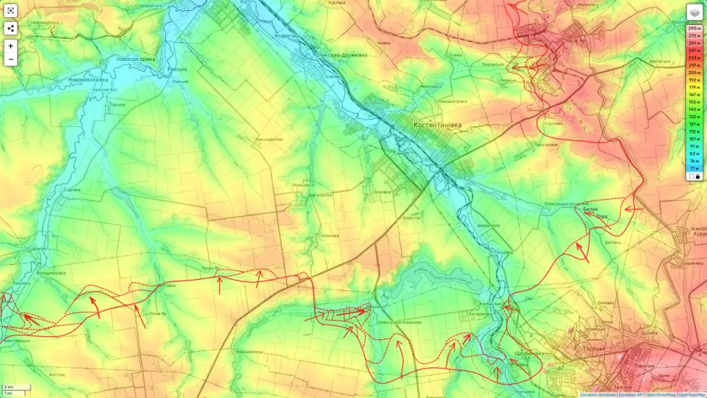 Юрий Подоляка — Константиновское направление на 12.30 20.07.25: Белая Гора