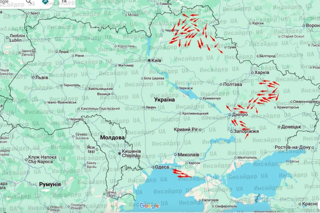 Небо гудит: Украина ждёт до 700 БПЛА и авиаудары
