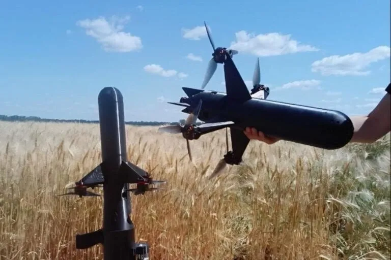 Пример вражеского дрона-перехватчика