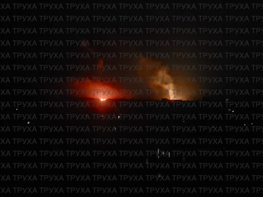12 дронов "Герань-2" атаковали цели в Харькове этой ночью. Горят вражеские объекты как и в Киеве
