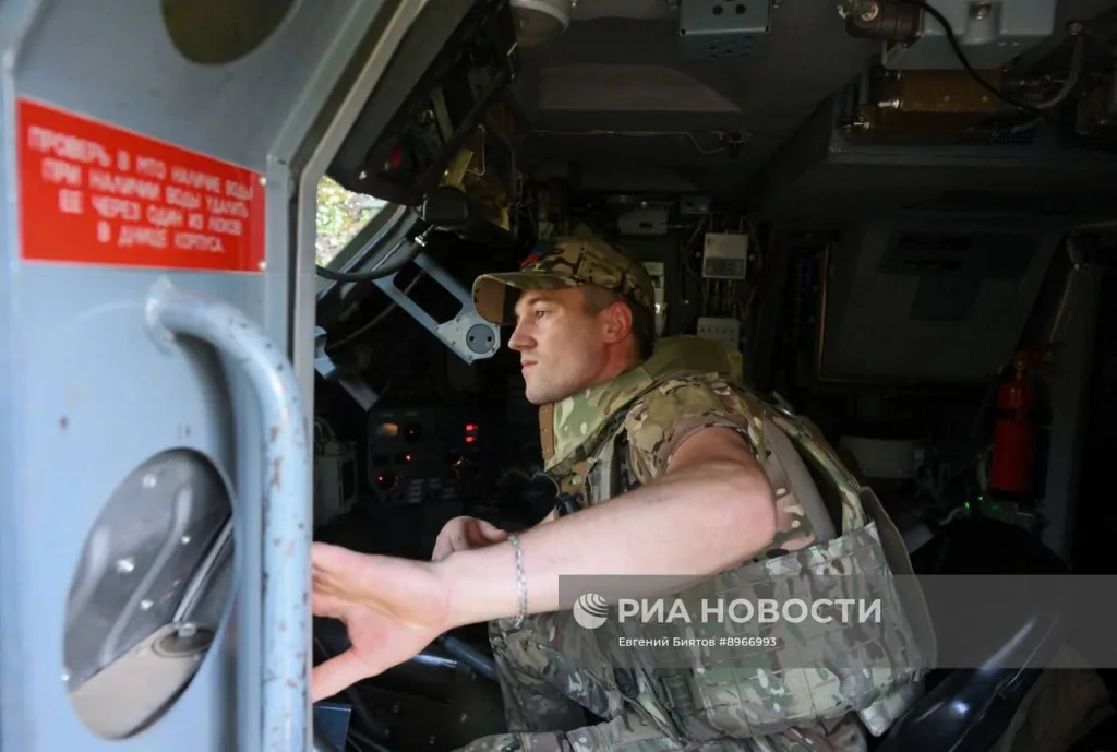 Боевая работа расчёта ЗРК 9К332 «Тор-М2» группировки войск «Центр» на Покровском (Красноармейском) направлении