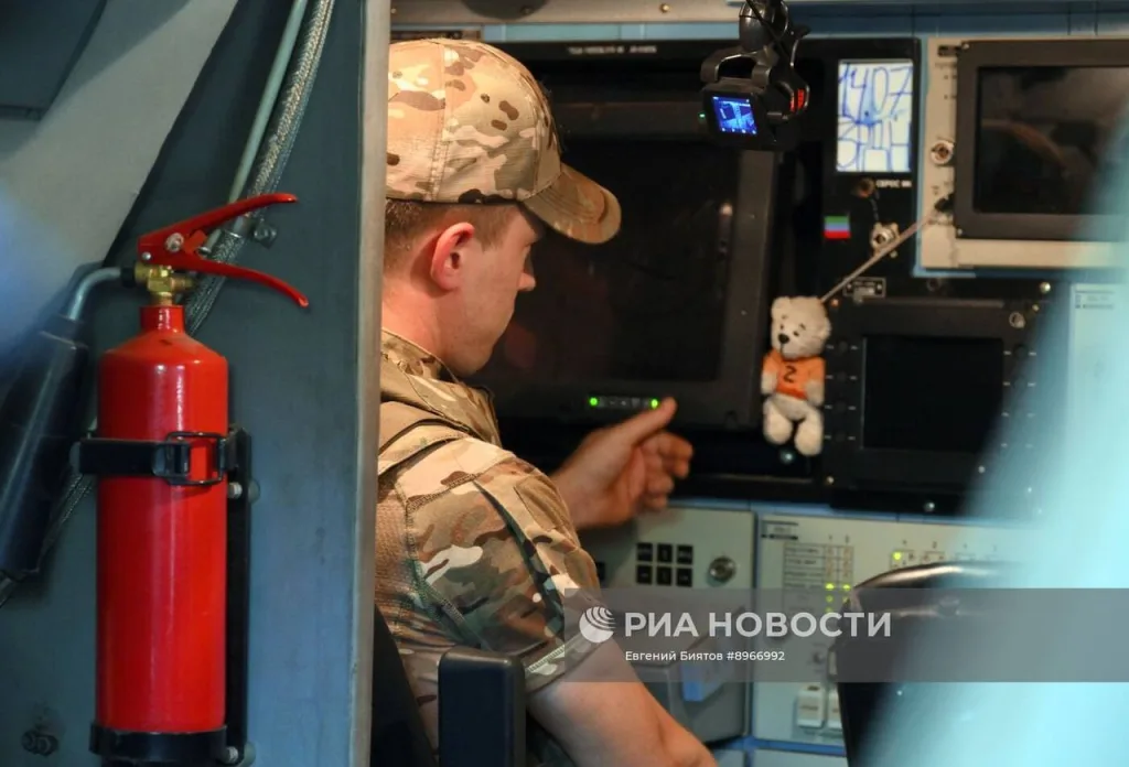 Боевая работа расчёта ЗРК 9К332 «Тор-М2» группировки войск «Центр» на Покровском (Красноармейском) направлении