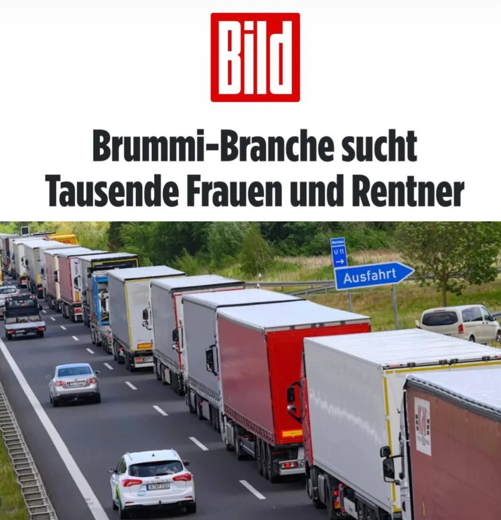 Германия готовится к войне: женщин и пенсионеров хотят сажать за руль грузовиков