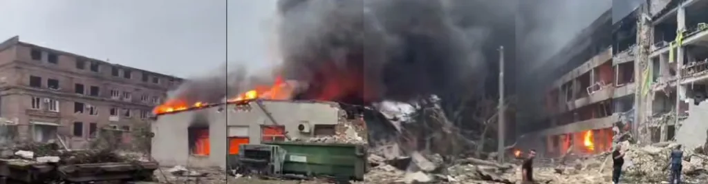 ВС РФ ночью нанесли удары по военным объектам в 7 областях Украины