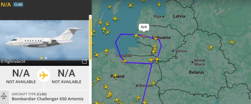 НАТО в последние недели демонстрирует увеличение и без того высокой интенсивности разведывательных полетов вдоль границ Калининградской области