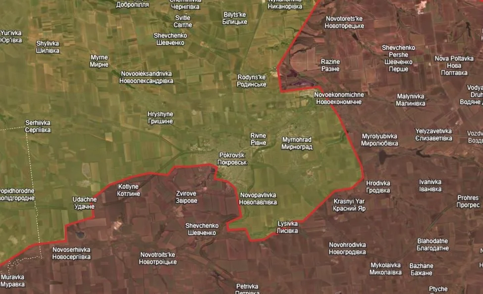 Судя по некоторым косвенным сведениям к вечеру 28 июля вокруг Покровска существенно ускоряется дестабилизация обороны ВСУ