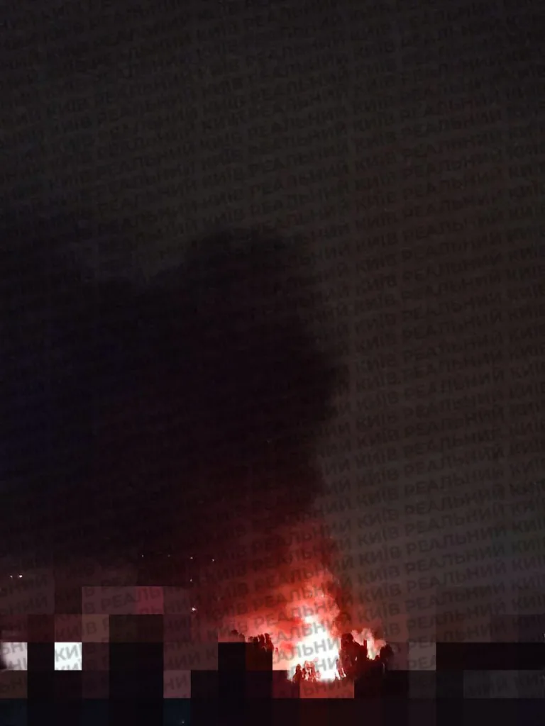 Массированный удар по Киеву реактивными "Геранями"