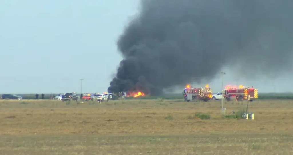 Истребитель F-35C разбился в США