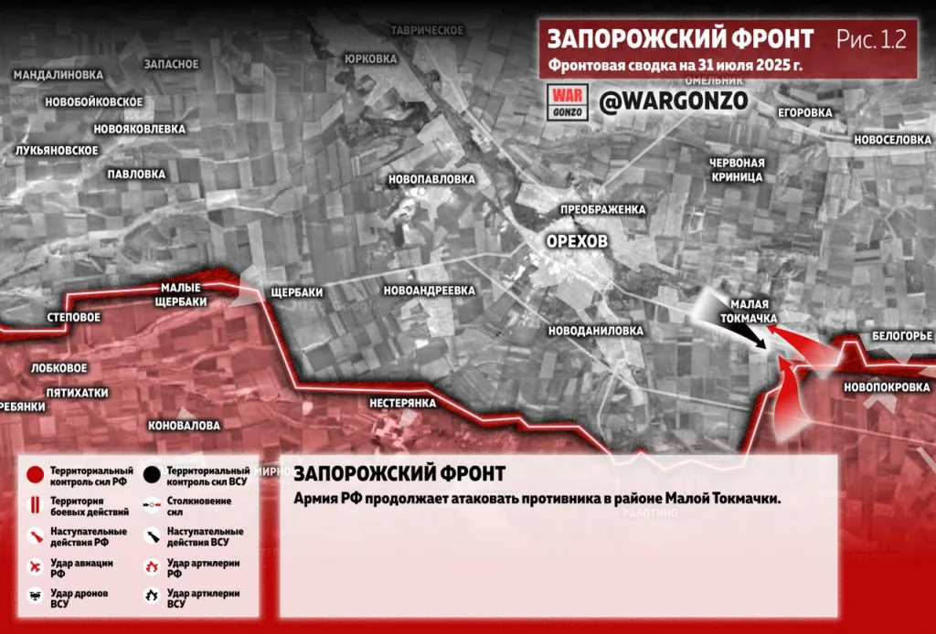 Варгонзо: Фронтовая сводка на утро 31.07.25