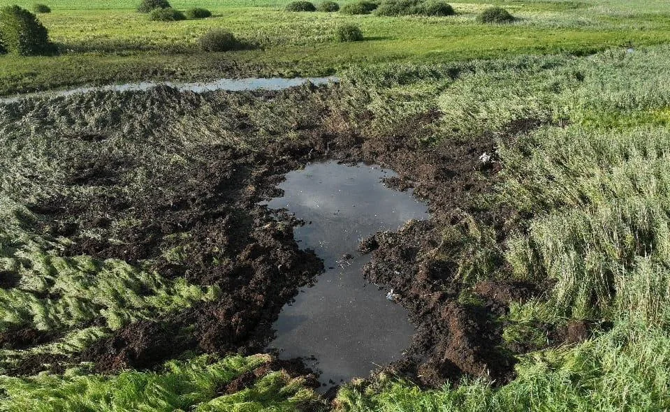 Последним пристанищем французского Mirage 2000 на Украине оказалось болото в Волынской области