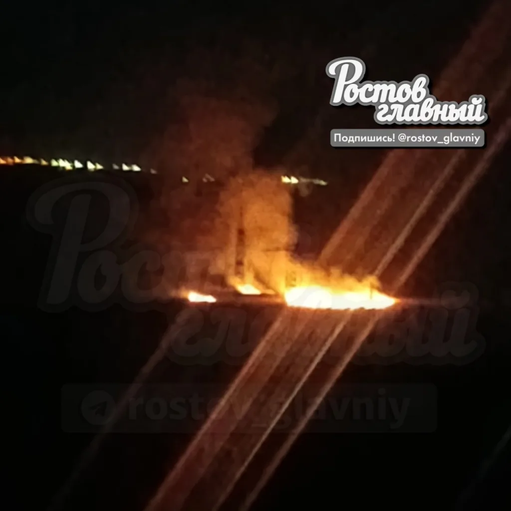 Вражеские беспилотники над Ростовской областью