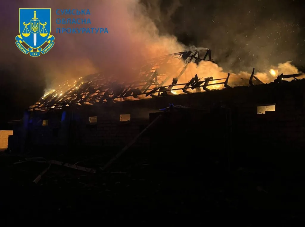 ВС РФ ночью нанесли удары по военным объектам в четырёх областях Украины