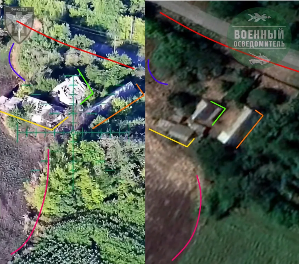 Удары дронов ВСУ по домам в селе Петровка за трассой Доброполье-Краматорск