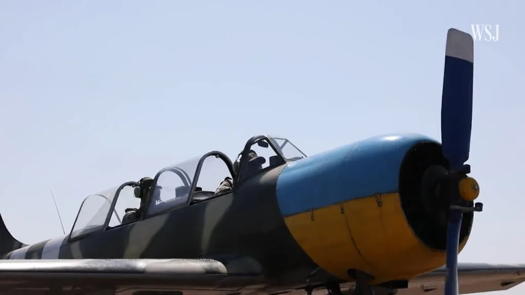 Репортаж WSJ об украинских поршневых Як-52, которые используются ВСУ для перехвата российских беспилотников