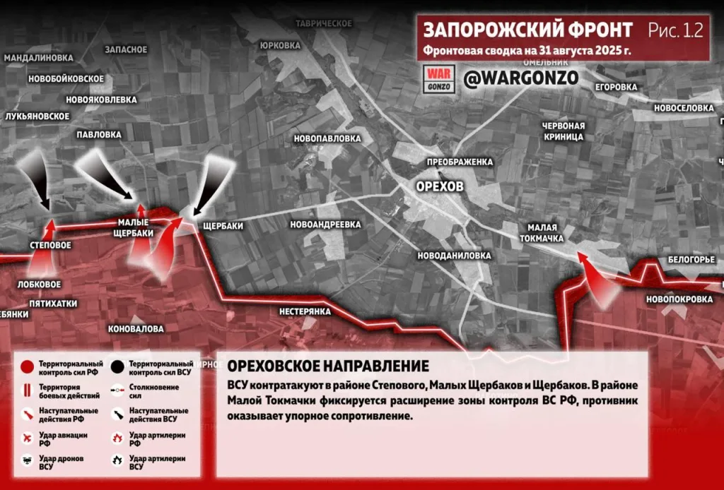 Варгонзо: Фронтовая сводка на утро 31.08.25
