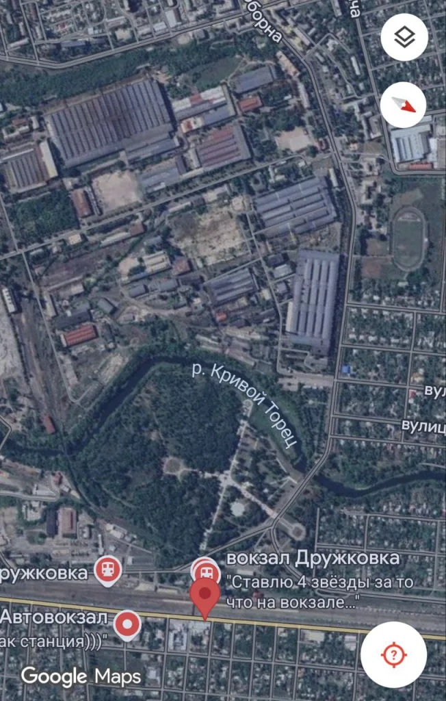 В Дружковке после прилёта что-то бахает в промзоне