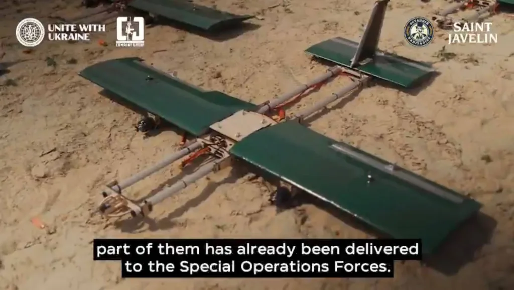 Представлена украинская копия российского дрона-камикадзе типа «Молния», получившая аналогичное название «Молния» («Блискавка»)