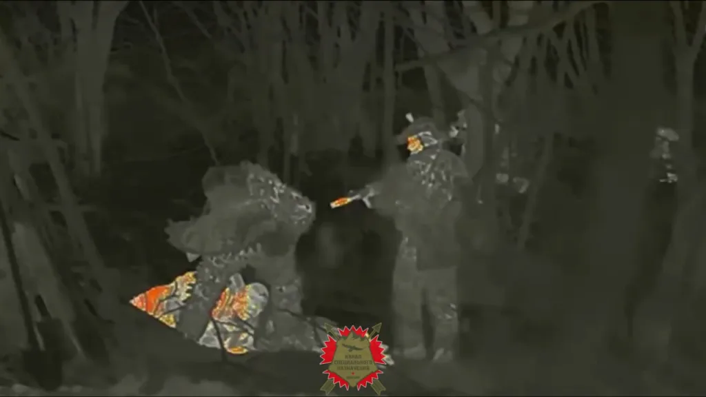 Ночная работа армейского спецназа по уничтожению опорного пункта ВСУ на одном из направлений зоны СВО