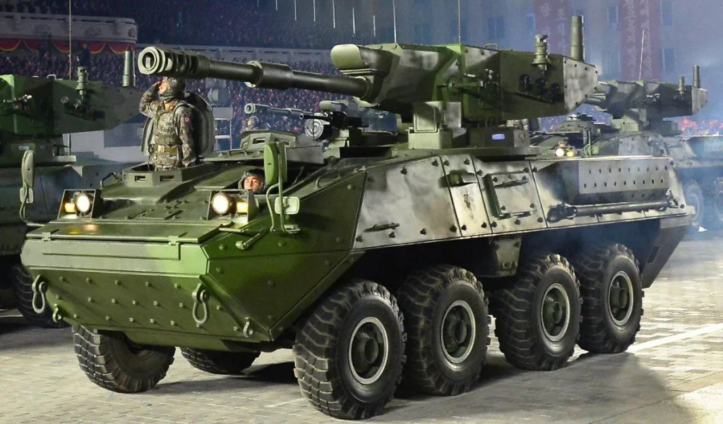 Продолжая тему колёсных БТР КНДР переходим, наконец-то, к ещё более загадочной современности