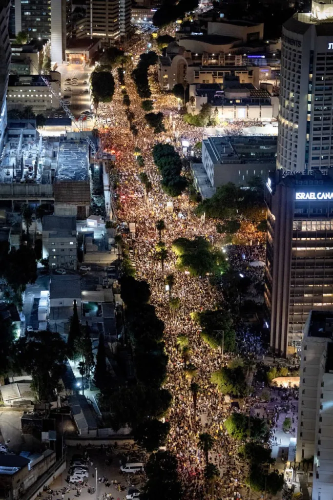 Израиль охватили массовые протесты против захвата Газы