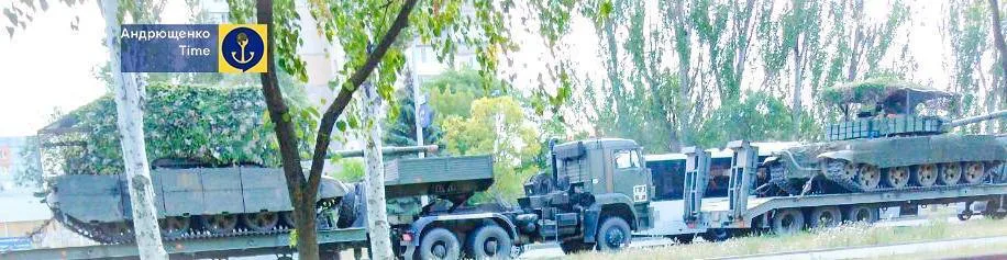 Украинские каналы публикуют фото и информацию о том, что ВС РФ массово перебрасывают технику и личный состав на Запорожское направление и север ДНР