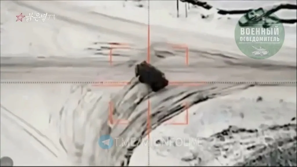 Нашлась ранее неизвестная пусковая установка, неоднократно применявшая ПТРК с красным крестиком по технике ВСУ в Курском приграничье на рубеже 2024-2025 года