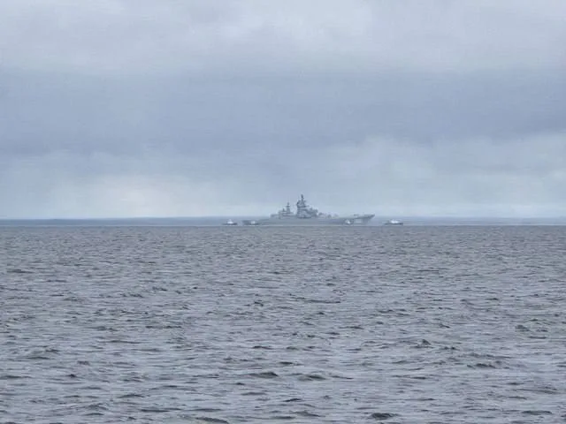 Тяжелый атомный ракетный крейсер «Адмирал Нахимов» проекта 11442М (080) вышел на ходовые испытания