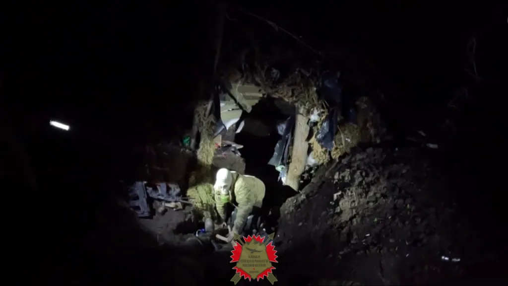 Ночная работа армейского спецназа по уничтожению опорного пункта ВСУ на одном из направлений зоны СВО