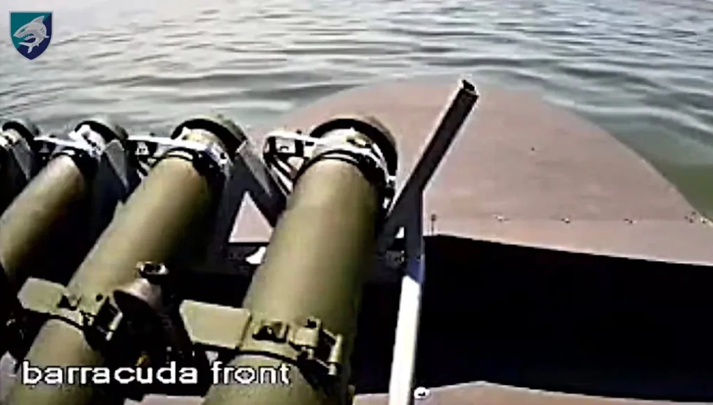 Безэкипажный катер «Barracuda», разработанный силами 40-й ОБрБО ВМС Украины