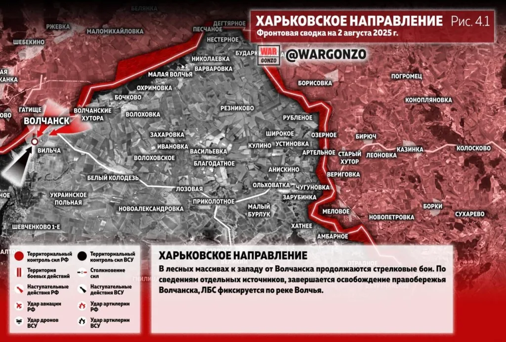 Варгонзо: Фронтовая сводка на утро 2.08.25