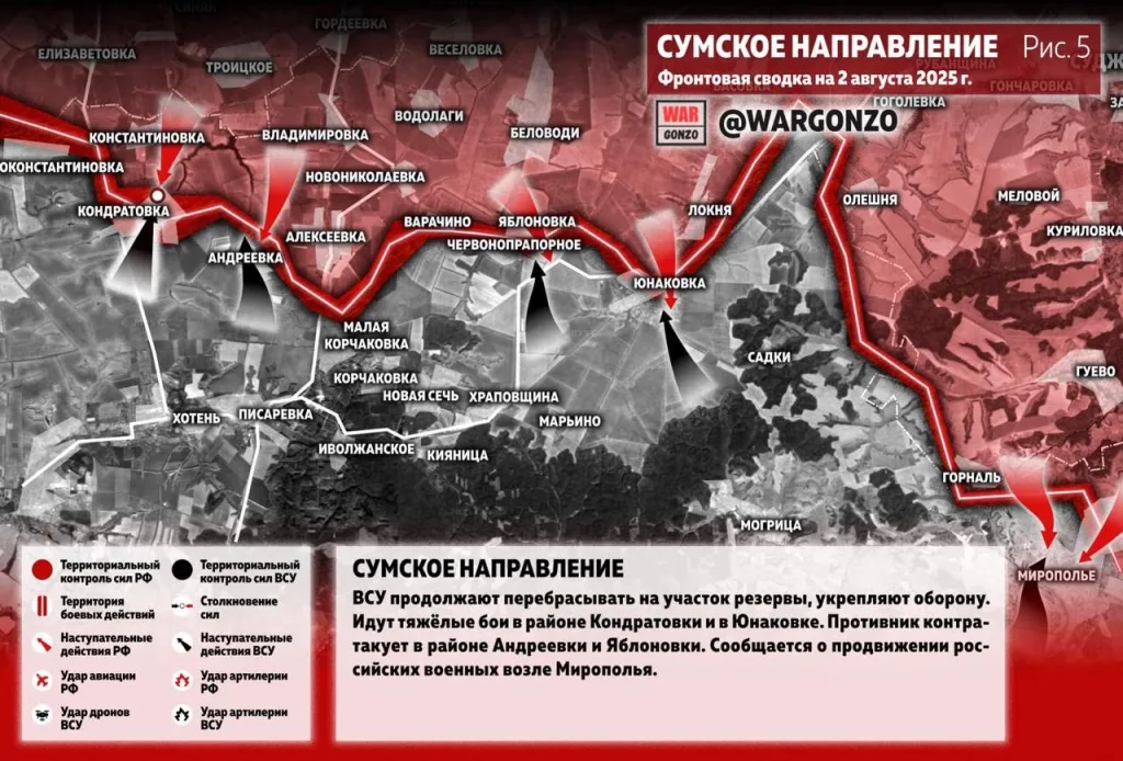 Варгонзо: Фронтовая сводка на утро 2.08.25