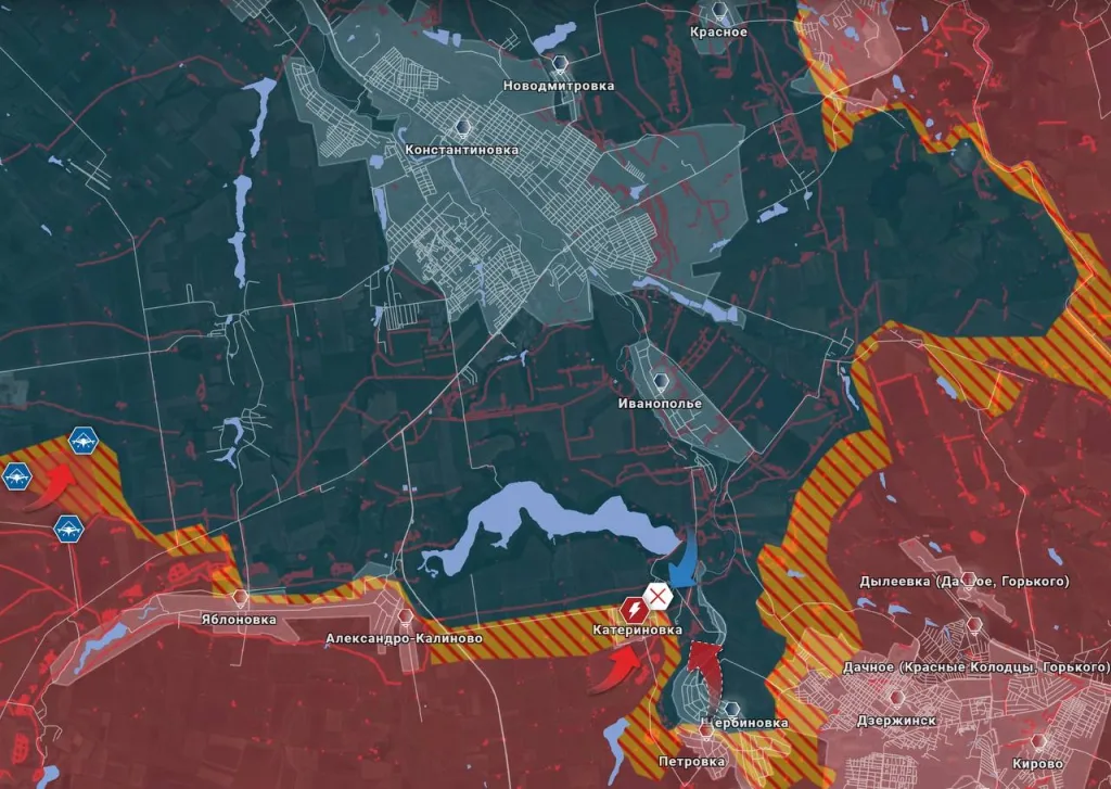 Прижать врага к воде: бои южнее Клебан-Быкского водохранилища