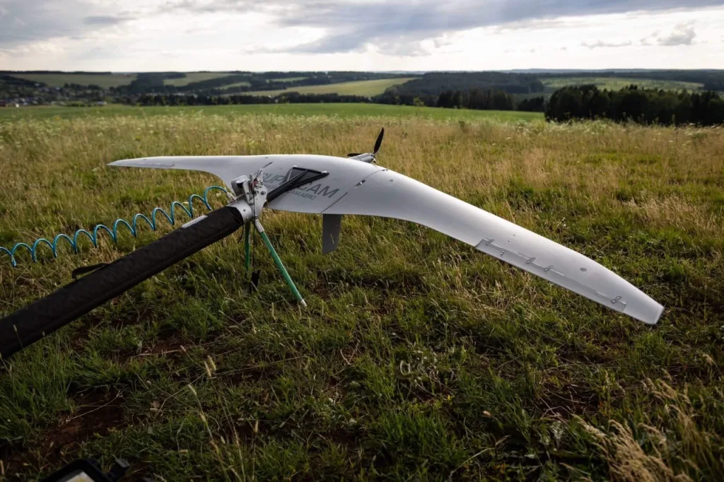 Российские подразделения активно применяют разведывательные беспилотники Supercam S350 на всех направлениях СВО