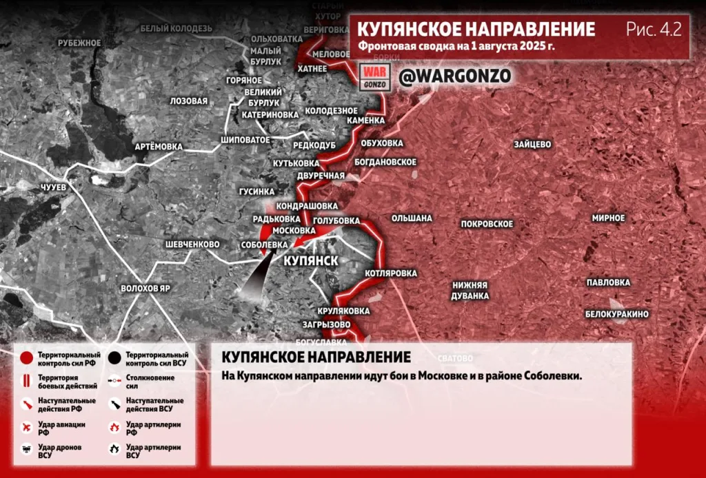 Варгонзо: Фронтовая сводка на утро 1.08.25